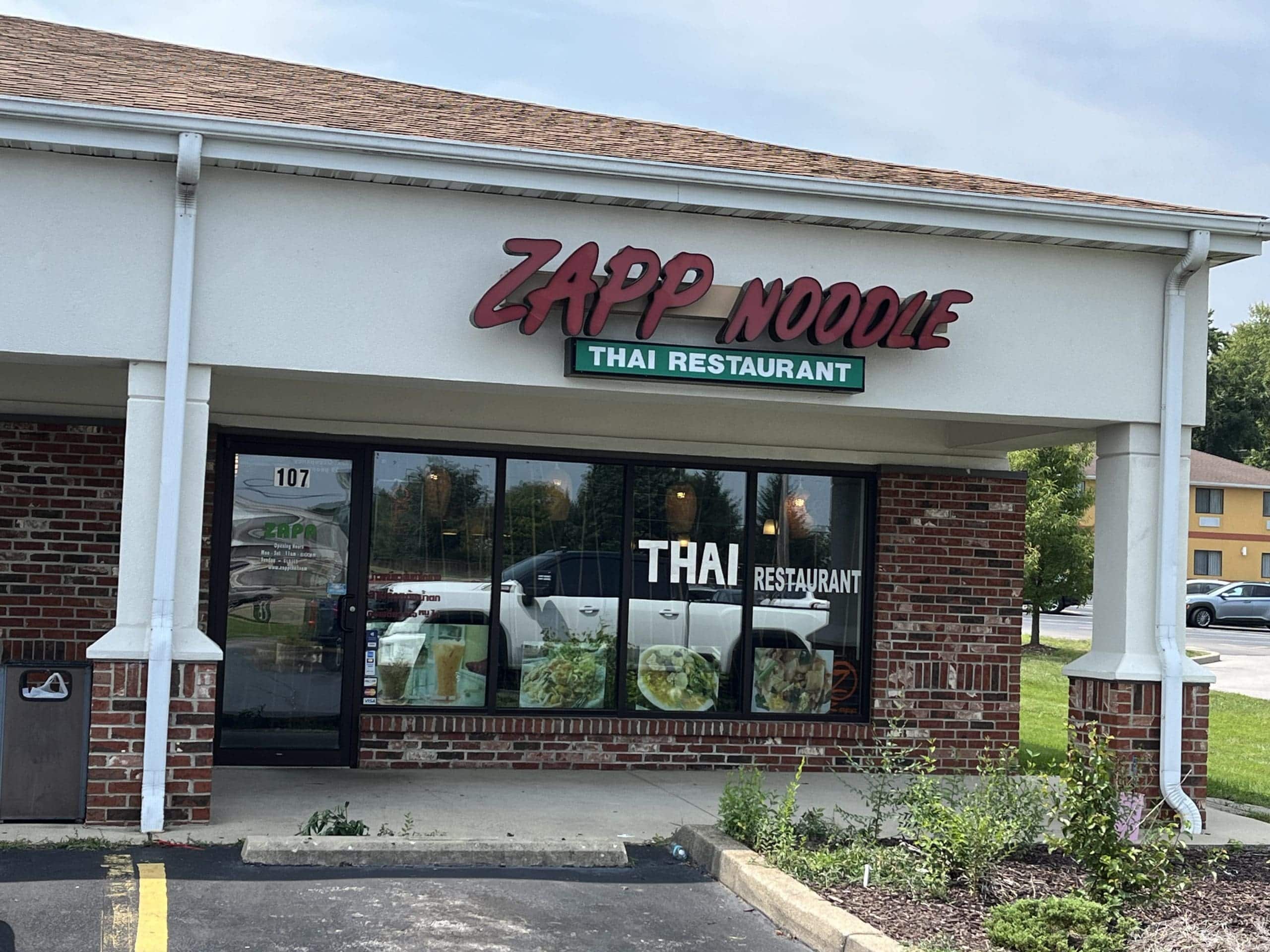 Public Notice - Zapp Noodle Thai Restaurant