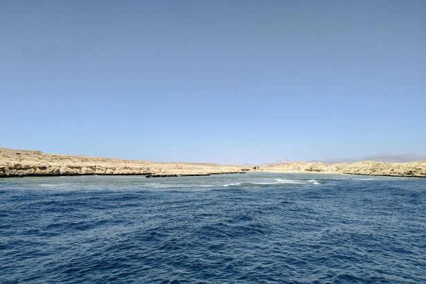 Minesweeper clearing Strait of Hormuz