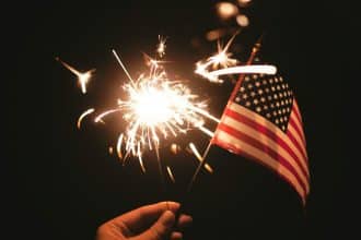 US flag flying as the US nears 250th birthday
